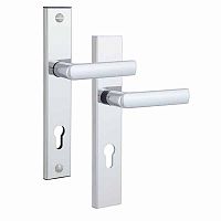 Ручки на планці ROSTEX 807 R 85мм (38-55мм) хром полірований